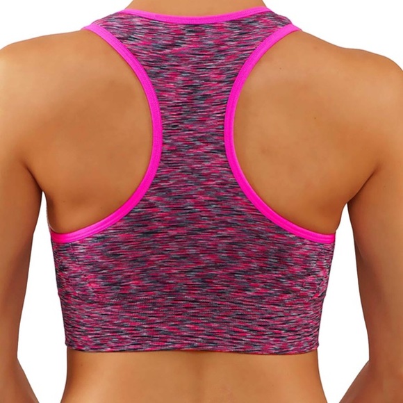 Purple comfort support sports bra - Picture 2 of 2